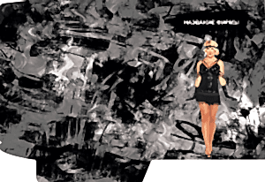 Шаблон №25163, Папка №20 Односторонняя, Одежда и ткани